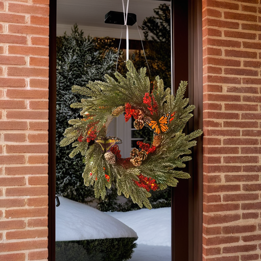 Interactive Wreath butterfly