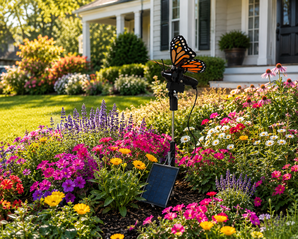 Garden Solar Butterfly – Monarch