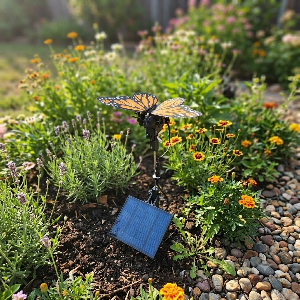 Garden Solar Butterfly – Monarch